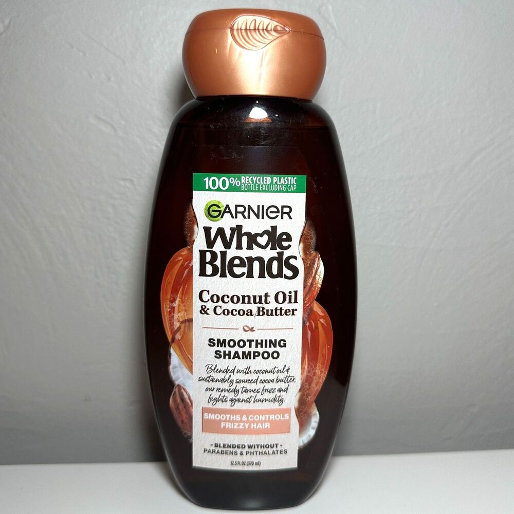 5/$25 Garnier Whole Blends Smoothing Shampoo w/Coconut Oil & Cocoa Butter 12.5oz
